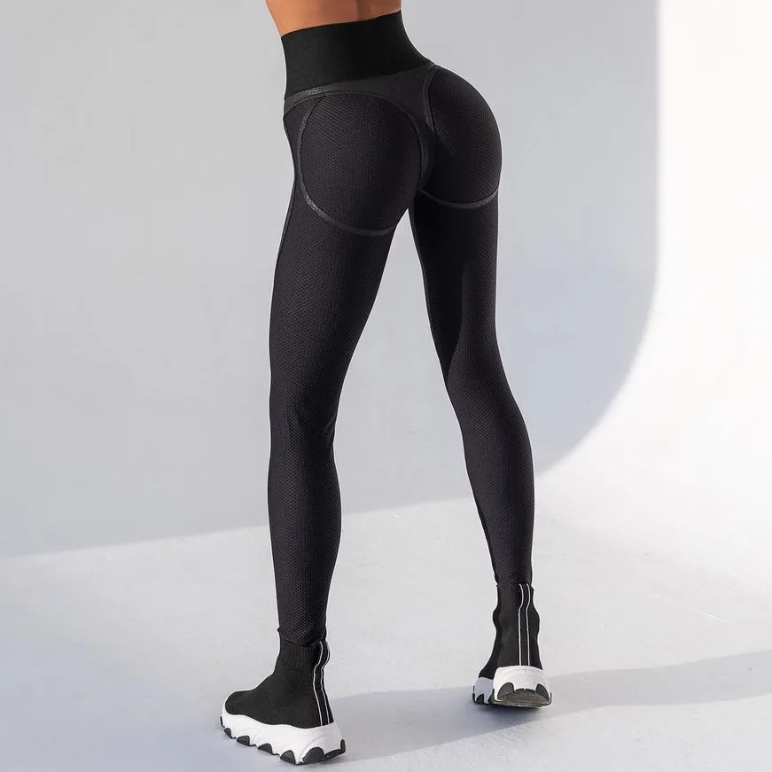 Sports leggings Sports pants Yoga pants Women's Pants Gym Leggings Ultra-thin Mesh Design Yoga Sport Tights Outdoor Jogging Fitness High Waist Sweatpants
