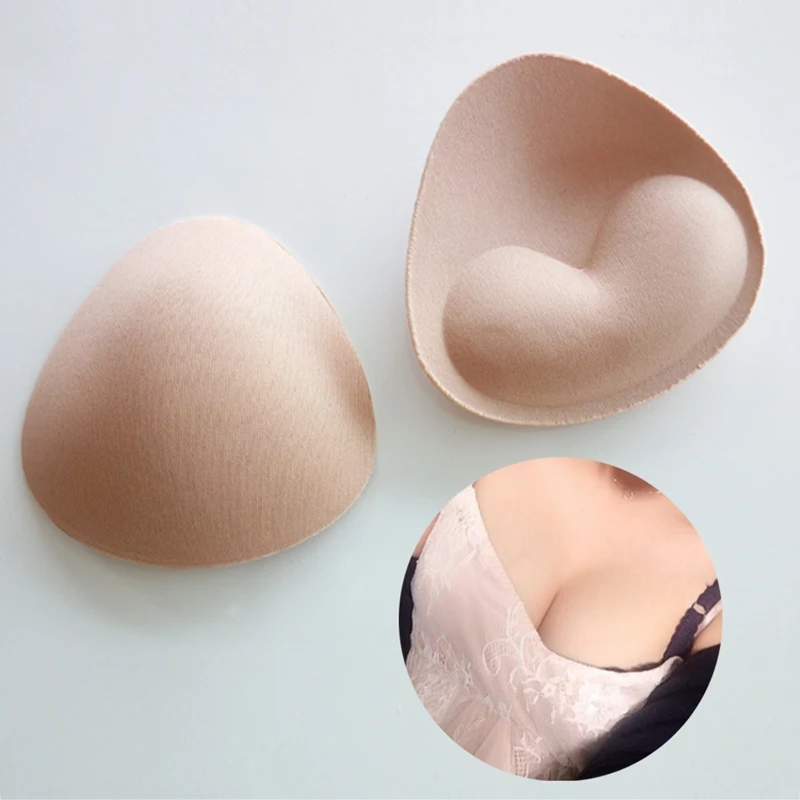 Bikini Set Swimsuit Women Swimwear Bikini Chest Pad Push Up Padded Silicone Sponge Bra Pad