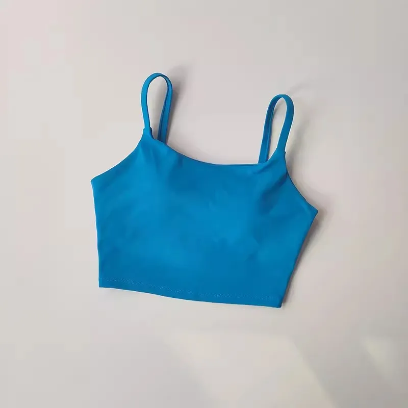 Womens Push Up Sports Bra - Breathable Fitness Vest for Gym  Yoga