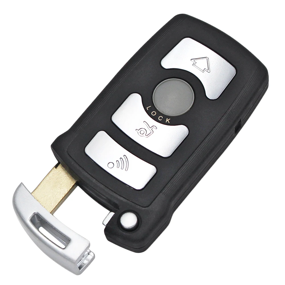 Ecusells 4B Smart Remote Car Key 315LP MHZ 315MHZ 433MHZ 868MHZ For BMW CAS1 7 Series E65 E66 with ID7944 Chip HU92 Uncut Blade