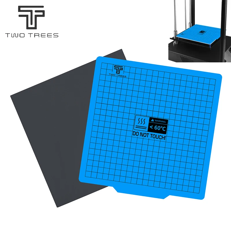 Fita de Base de Impressão Magnética para Impressora 3d 220 235310 mm Adesivo de Base Térmica Quadrada Cama Quente Fita de Construção de Placa Placa Flexível de Superfície para Ender 3
