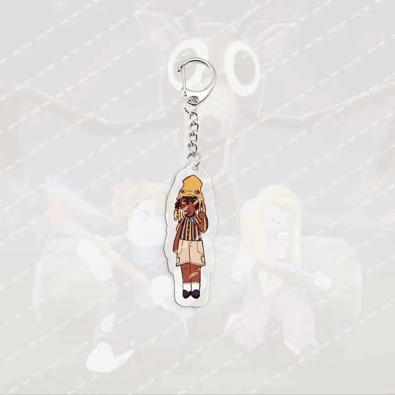 Porte-clés Acrylique Cartoon 13 Cm - Breloque Personnage, Décoration Sac à Dos, Cadeau Enfant Fan