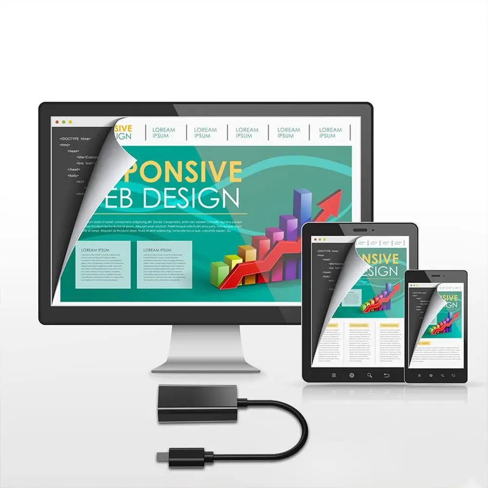 CŸ OTG  ̺ , CŸԿ HDMI ȣȯ,    TV ȭ  ̺, 4 k60 hz