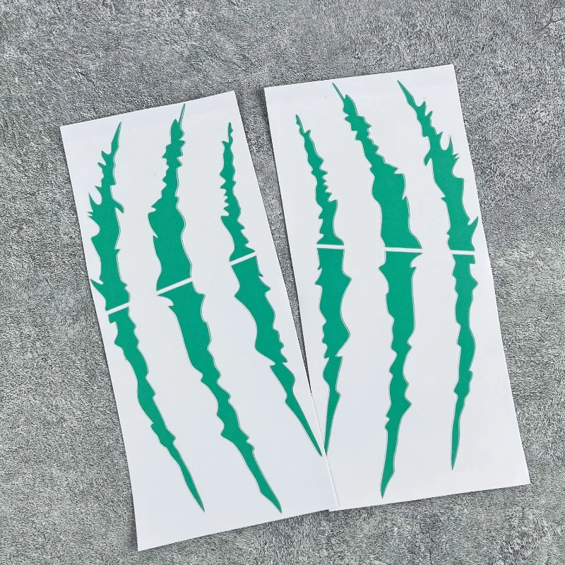 Motorcycle Monster Claw Scratch Stickers DIY Motocross Helmet Body Vinyl Decals for BMW KTM Kawasaki YAMAHA SUZUKI HONDA 2PCS