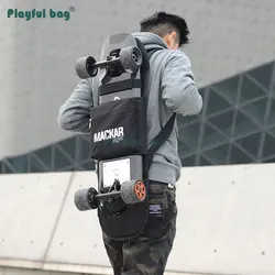 Skateboard Speical Backpack Fashion Outdoor Electric Skateboard Fishboard Carrying Bag 900D Multifunctional equipment AMB171