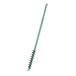 Ultra - Efficient Deep Cleaning Brush with Extra - Long Handle and Sponge Bristles (Green)