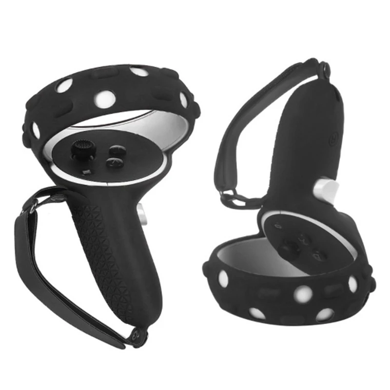 

Защитная крышка для аксессуаров VR Quest 2, рукоятка для контроллера виртуальной реальности, силиконовый чехол с полной защитой