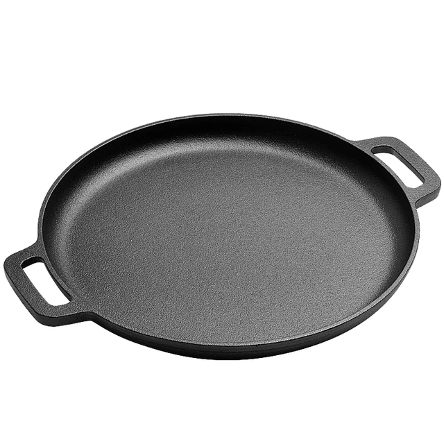 Thickened Cast Iron Shandong Grains Pancake Griddle Griddle Household  Uncoated Pan Chinese Omelet Wrap Tools