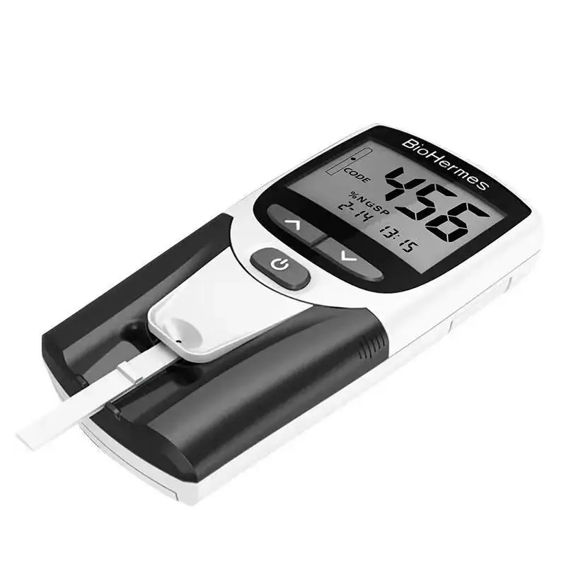 Hemoglobin meter Biohermes new typehandle Hba1c blood dripping test paper