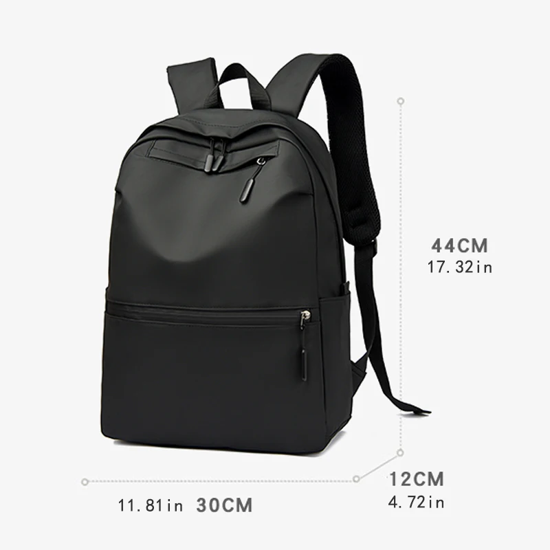 1 large capacity Travel Backpack - computer bag, adjustable shoulder strap and zipper closure, very suitable for commuting, offi