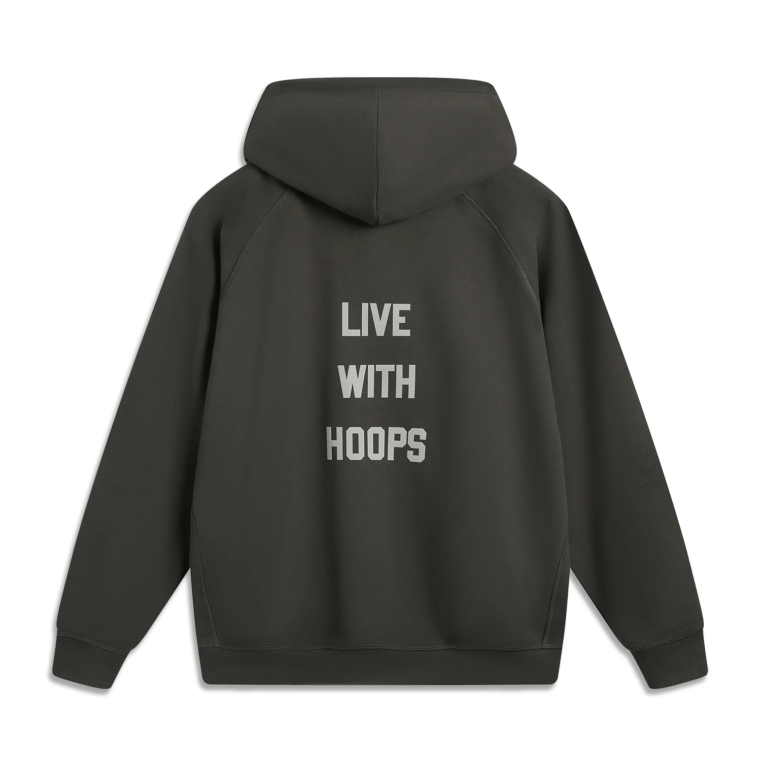 Men Sport Tees Li-Ning Men BADFIVE Basketball Hoodie Loose Fit Cotton Leisure Comfortable LiNing Sports Style Hooded Sweatshirt AWDU509