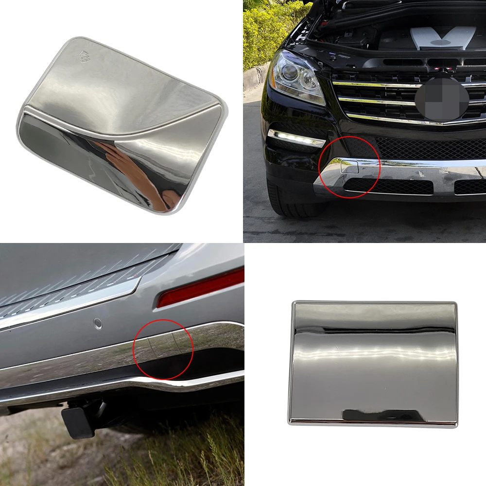 Tappo Copri Gancio Traino Paraurti Posteriore Per Mercedes ML 2009-2011 – Nero, 1648853223