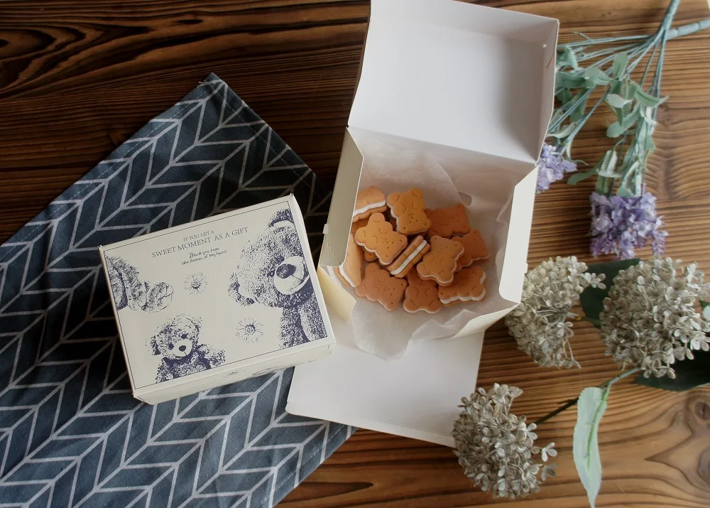 10 Pcs Blue Dog Bear Doll Paper Boxes 15.5×10×12cm for Wedding Birthday Valentine’s Day... - SKU BDBB2204 - UGI Packaging