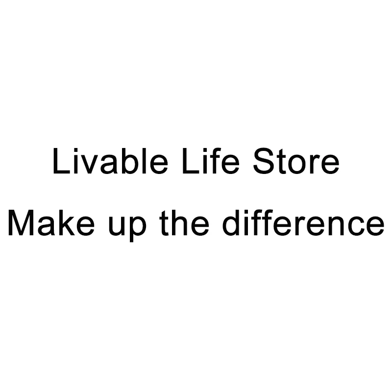 

Make up the difference
