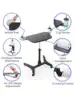Stand Steady Cruizer Express Mobile Podium | Portable Laptop Stand with Pull Out Mouse Pad and Cup Holder | Pneumatic Si 4