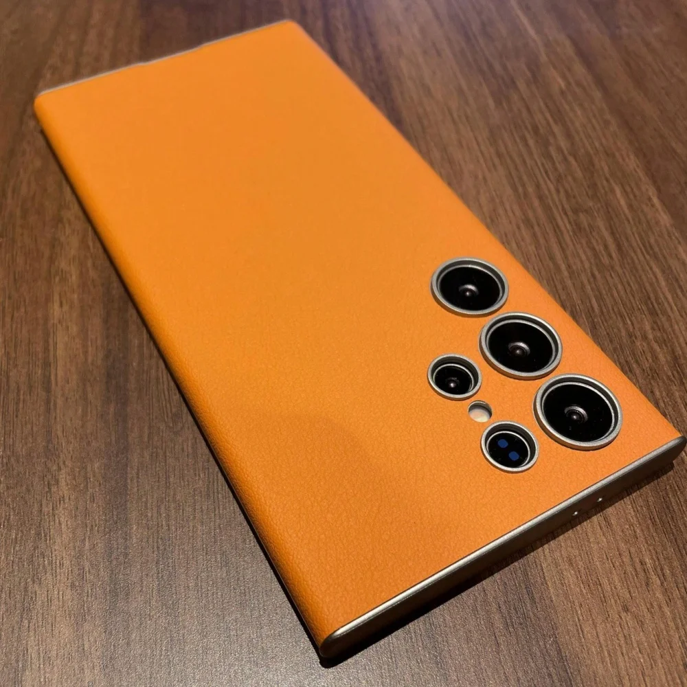 Luxury Ultra-Thin Leather Curved Case - All-Inclusive Shockproof Cover