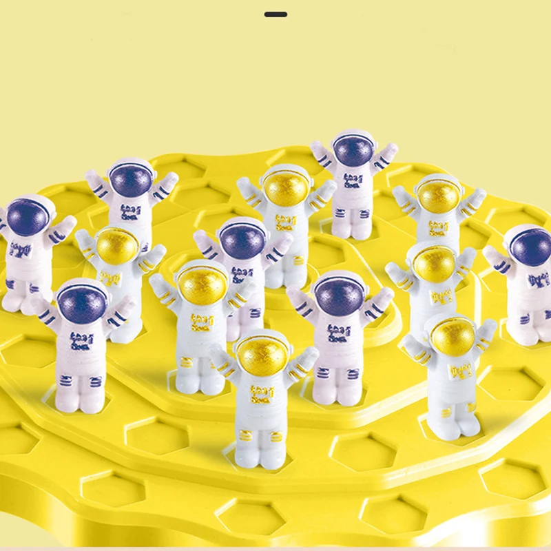 어린이 균형 우주인 균형 나무 스태킹 기쁨 지능 조기 교육 게임 데스크탑 전투 장난감 선물