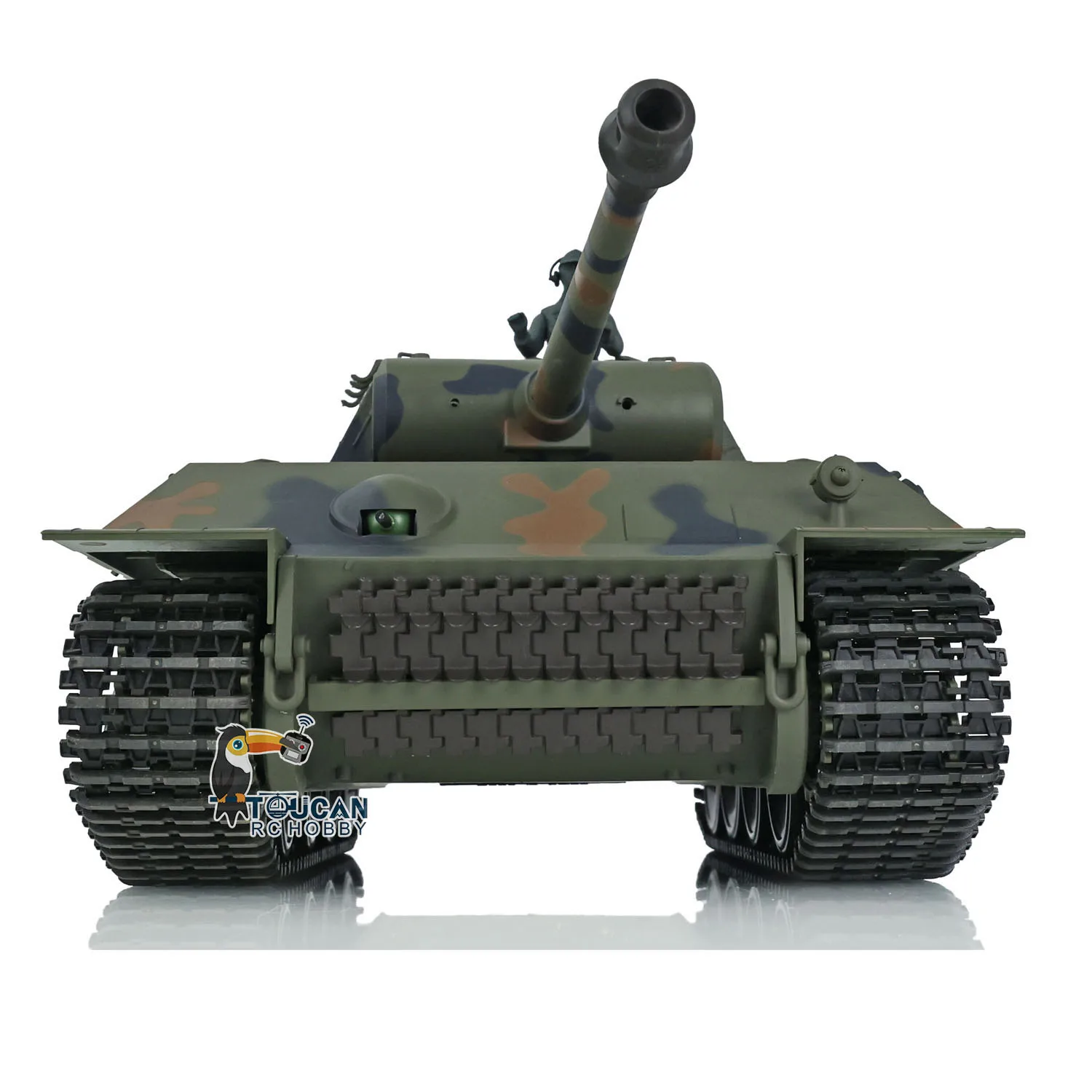 Heng Long 1/16 7.0 Plastic German Panther V RC Military Tank 3819 360° Turret Rotation BB Pellet Smoke Infrared TH17286-SMT2 4
