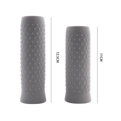 Silicone Non-Slip Handlebar Grip Cover (Light Grey)