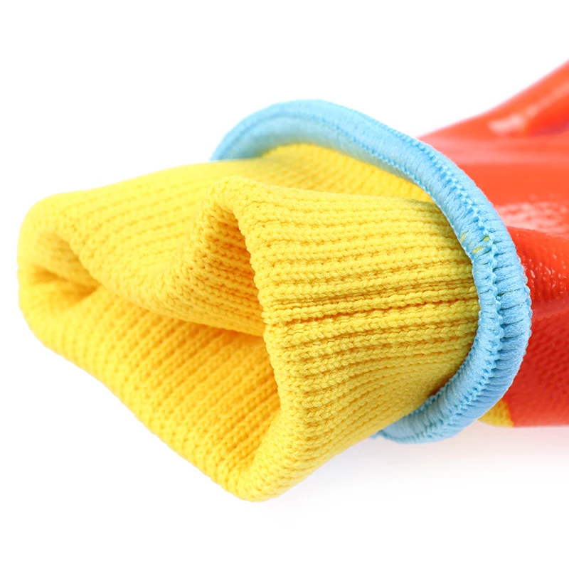 A Pair Breathable Children Garden Glove Durable Waterproof Protective Gloves 6