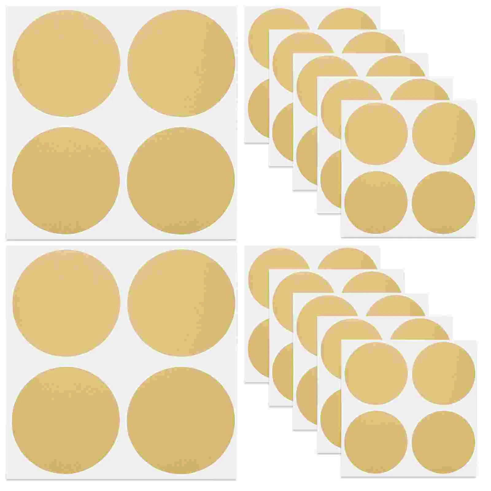 

50 Pcs Labels Paper Scratch off Stickers Birthday Game Props Tickets Gold Seal Peel and DIY Lottery