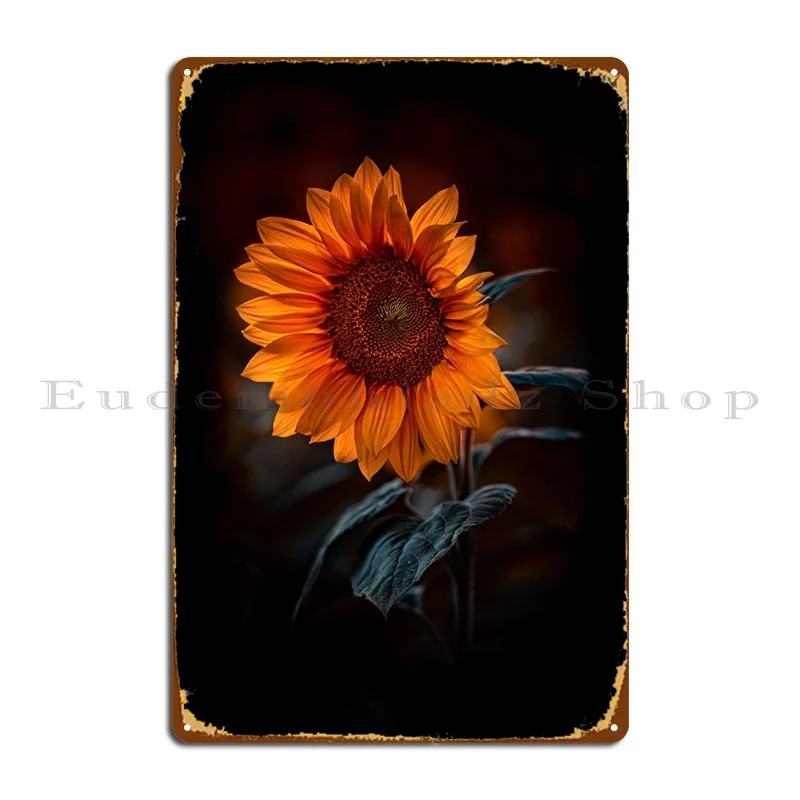 

Sunflower 3 Metal Sign Pub Mural Party Plates Designing Print Living Room Tin Sign Poster
