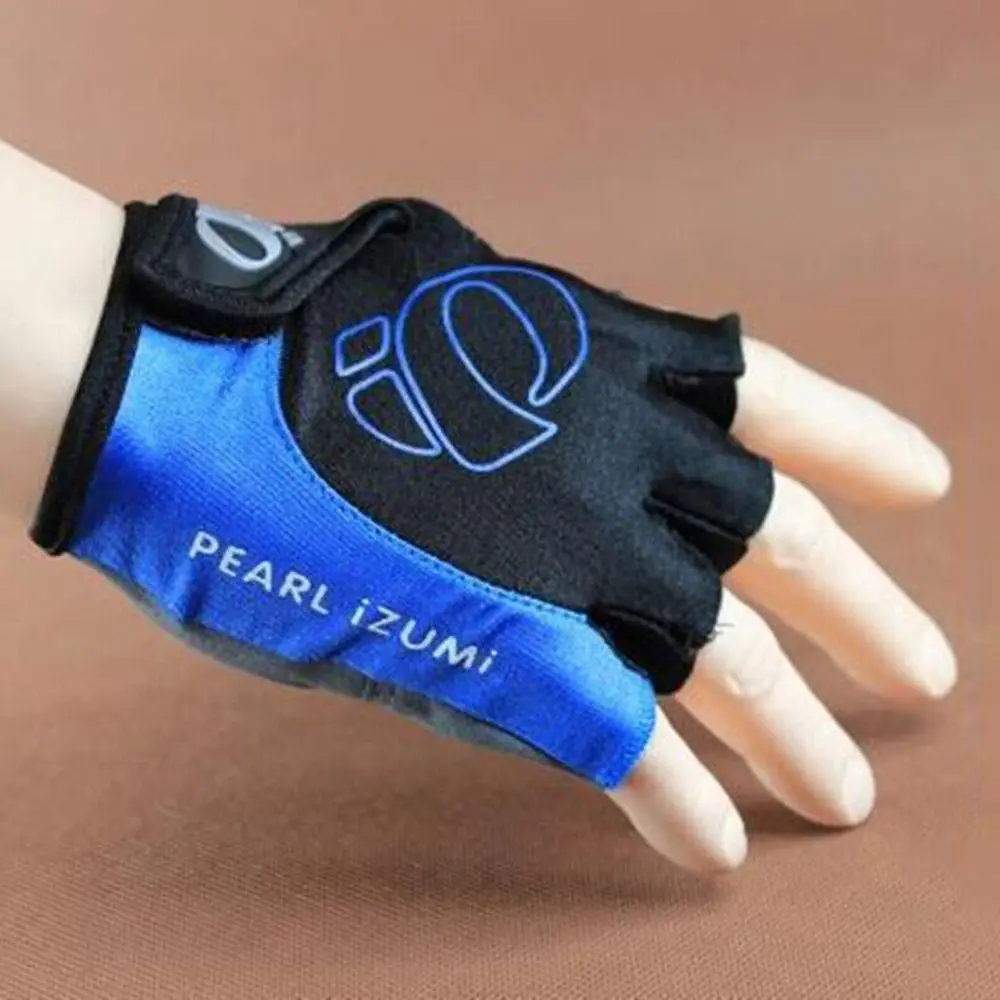 High Quality Half Finger Cycling Gloves Fingerless Silicone Padded Riding Gloves Breathable Elasticity Sports Gloves Men 5