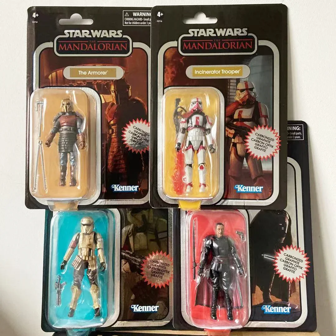 Hot 237 Star Wars 3.75 Pollici Decoder Flame Trotter Coast Trotter Carbonizzato Modello A Mano Giocattolo Hong Kong Edition Stock