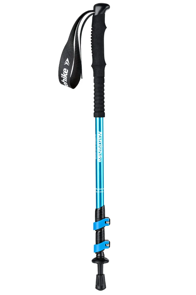 Naturehike 3 Node Adjustable Trekking Pole Ultralight Aluminum Alloy Telescopic Walking Hiking Climbing Sticks Adult Child 6