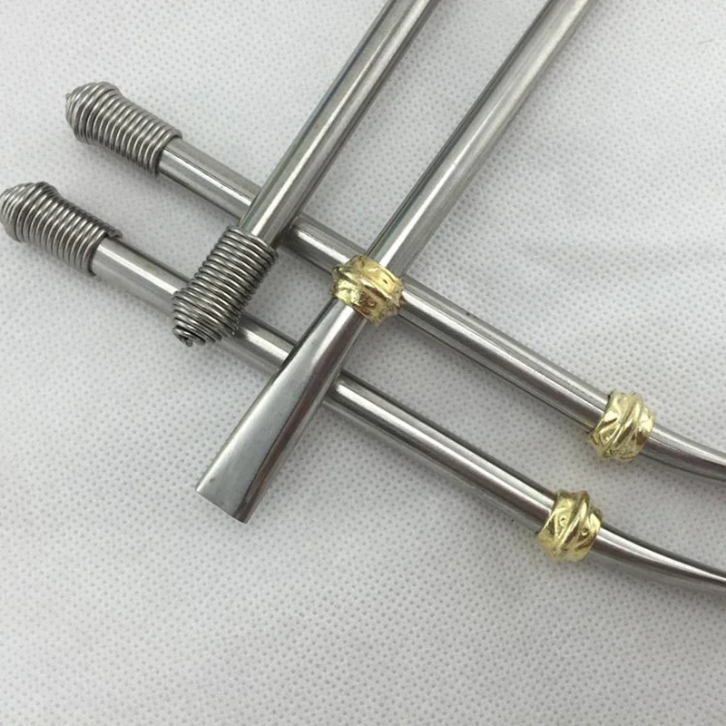 Yerba Mate Tea Spoon Stainless Steel Straw Spoon Reusable Juice Drinking Straws Tea Filter Spiral Head