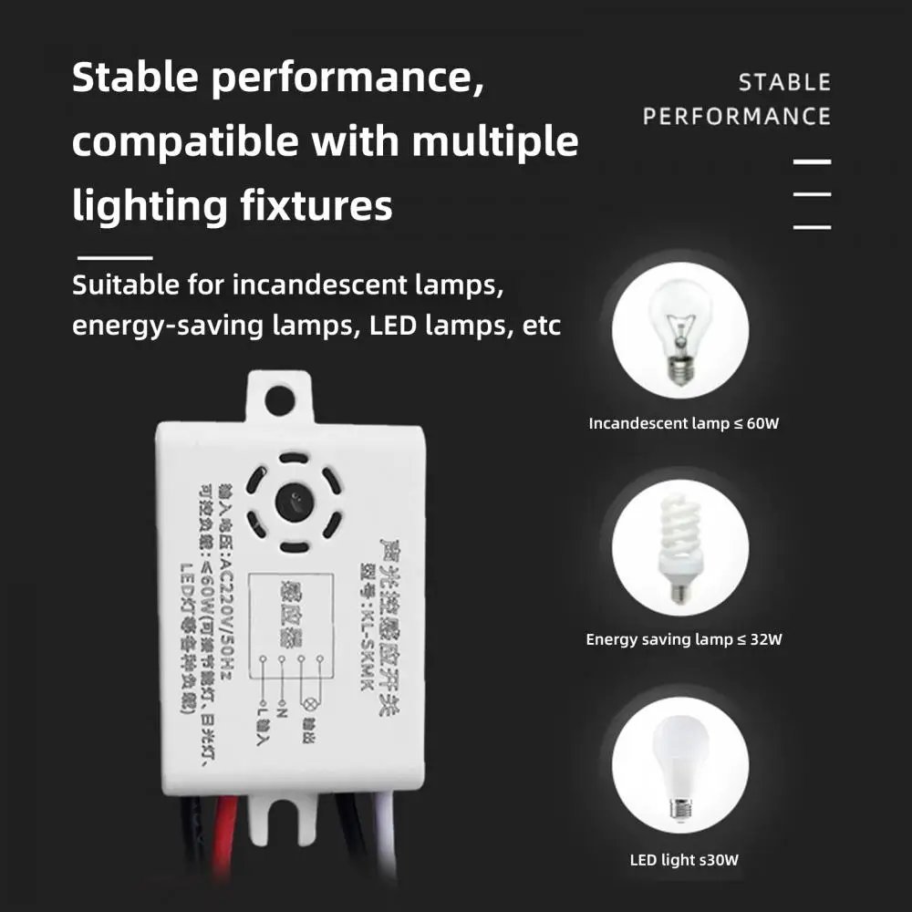 Sound Sensor Switch Module Detector 220V Sound Voice Sensor Intelligent Auto On Off Light Switch Sensor Stable For Smart Home 2