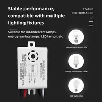 Sound Sensor Switch Module Detector 220V Sound Voice Sensor Intelligent Auto On Off Light Switch Sensor Stable For Smart Home 2