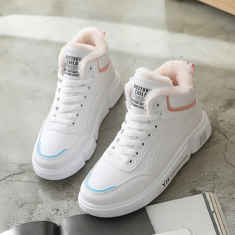 White Sneakers Women Casual Sports Running Shoes Ladies Fashion