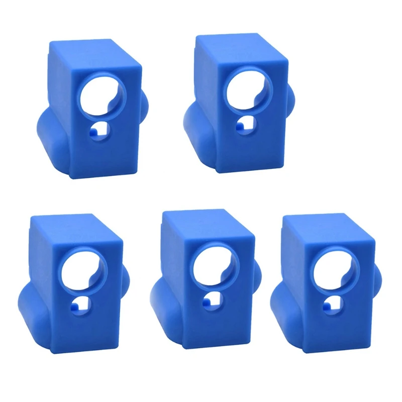 

2024 New 5Pcs/Lot 3D Printer Volcano Silicone Sock Cover for Sidewinder X1 Blue