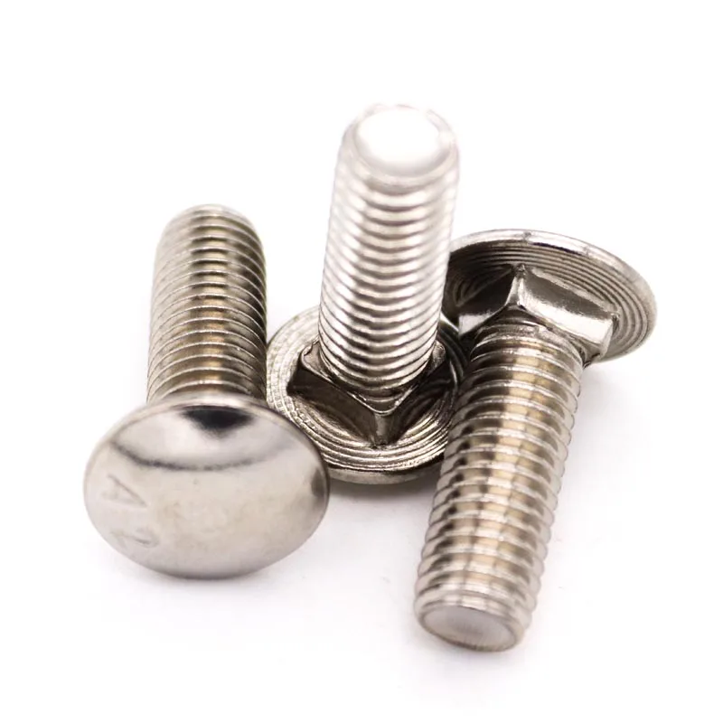 304 ssラウンドヘッドスクエアネックボルトとナット/キャリッジボルトとナットの組み合わせ - AliExpress 304 M3-M12 四角ナット ステンレス製 キャップスクリュー 四隅タイプ M4 M5 M6 M8 M10(M12)