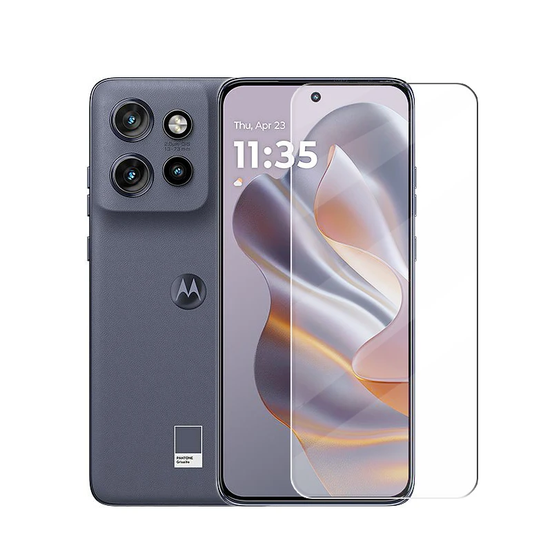 Volles Gule-Glas für Motorola Edge 50 Neo, gehärtetes Glas, Moto Edge 50 Neo, Displayschutzfolie, Telefonobjektivfolie, Motorola Edge 50 Neo – Detail 3