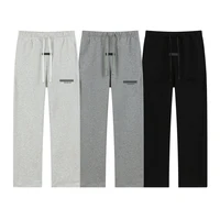 Marque classique flocage lettre impression pantalon de haute qualité Double ligne Logo pantalon de survêtement décontracté de luxe mode pantalon droit 1
