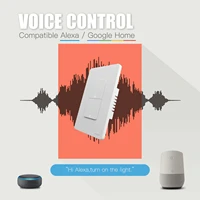 MOES Tuya Wi-Fi Smart Light Switch US Single Pole Push Button Wall Switch Work With Alexa Google Home Neutral Wire Required - Image 4