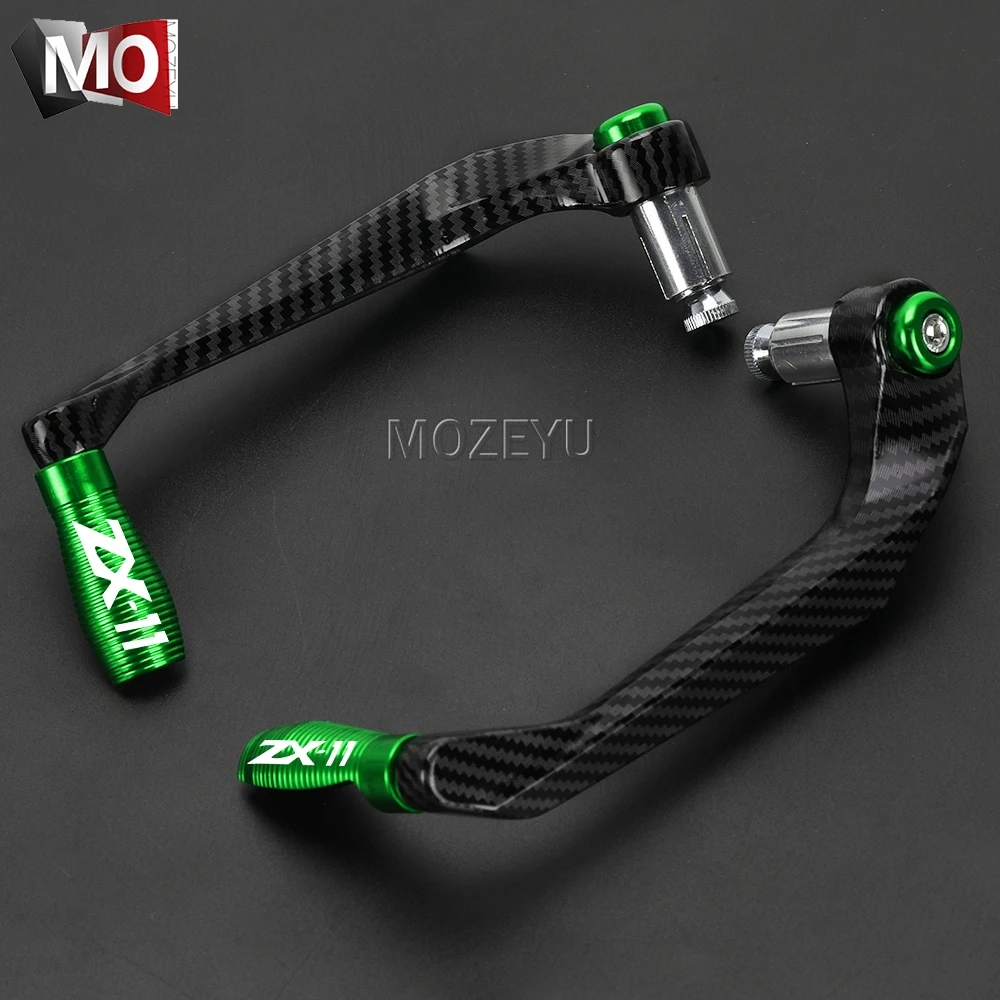 

For kawasaki ZX11 ZX-11 ZX 11 1990-2001 2000 1999 1998 1997 Motorcycle Handlebar Grips Hands Guard Brake Clutch Levers Protector