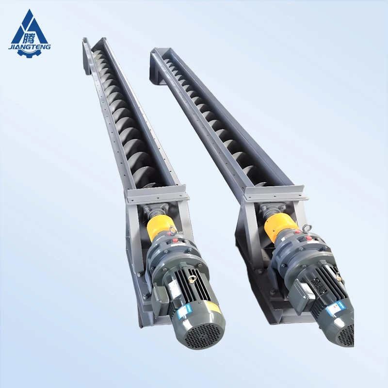 Customizable Automatic U-Trough Screw Conveyor Machine Auger Feeder Equipment for Cement Animal Feed Pellets Trough Conveyor