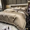 White Egyptian Cotton Bedding Sets Queen King Size Embroidery Duvet Cover Flat/Fitted Sheet Bed Linen Hotel Style Home Textiles 4