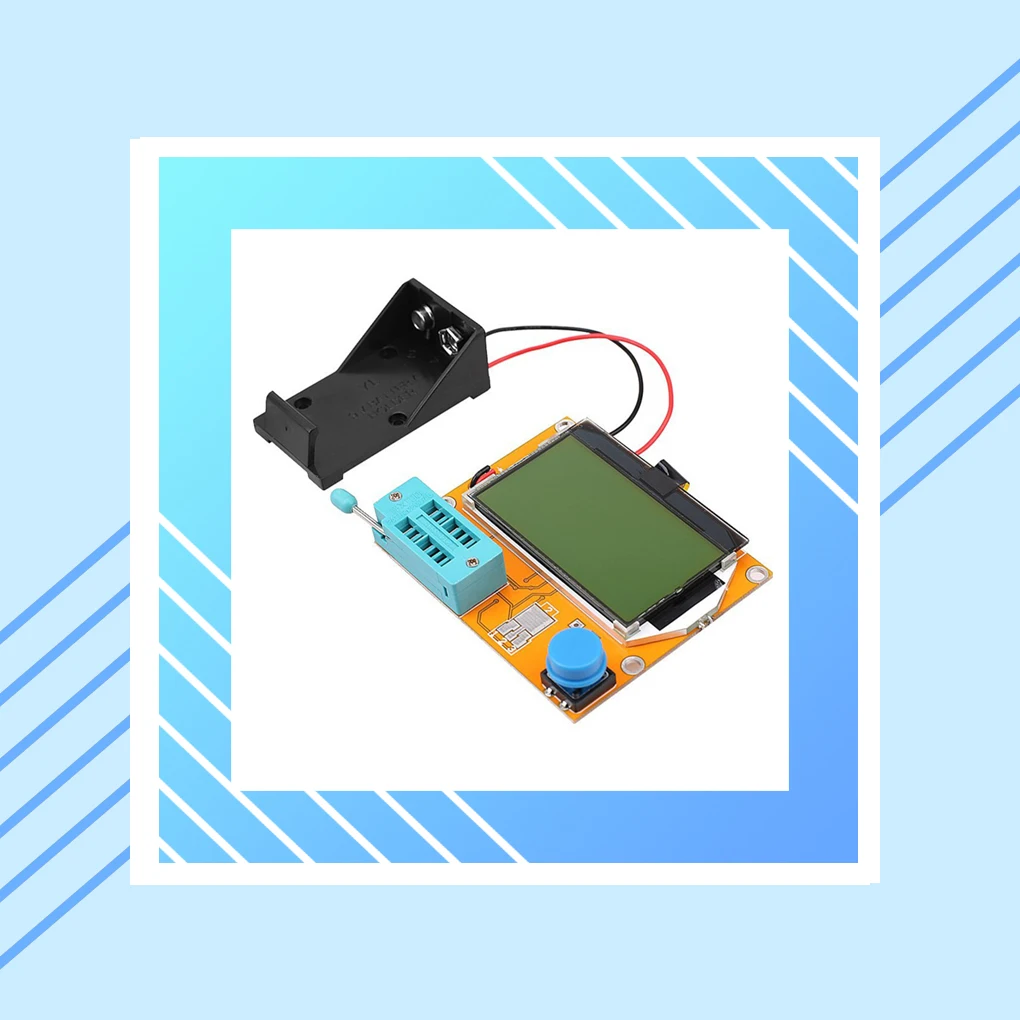 Digital Transistor Tester LCD Screen Auto Power Off Meter Backlight