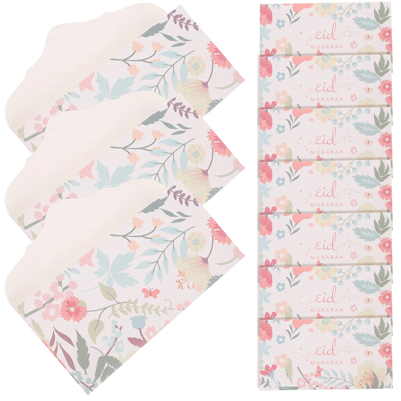 

Red Envelopes for Eid Festival Exquisite Storage Muslim Prop Ramadan Cards Packing Mubarak Paper Gift