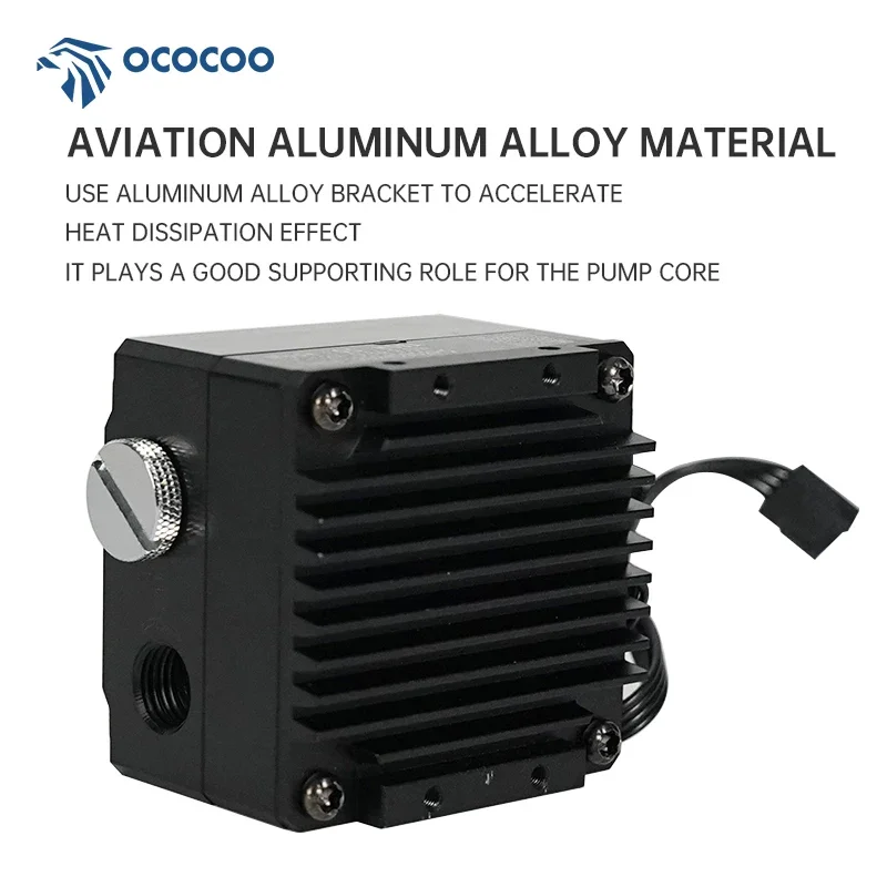Water Cooler Pump Cpu CPU Water Cooling Pump - 800L/H PWM RGB PC Water Cooling System Pump With G1/4 Thread Water Cooler Pc