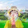 Fully Automatic Bubble Machine Rocket Electric Soap Bubble Gun Boys Girls Toys Children's Day Gift for Outdoor Party Playtime 5