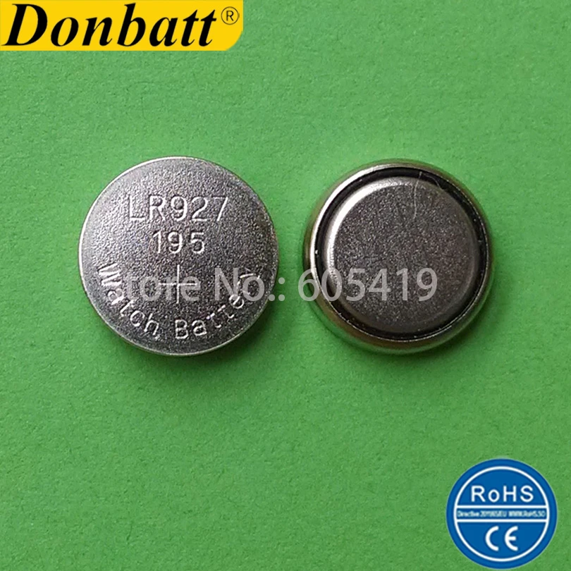 1.5v AG7 LR927 195 395A Alkaline Button Cell Batteries For Watches Toys