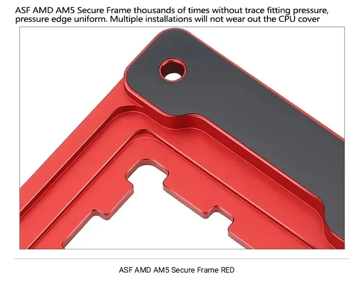AM5 BCF Aluminum CPU Fixed Buckle AMD Bending Correction Fixing Bracket