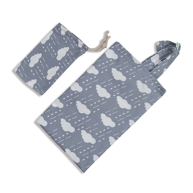 Breathable Mother Breastfeeding Cover Cotton Muslin Baby Feeding Nursing Shawl N1HB