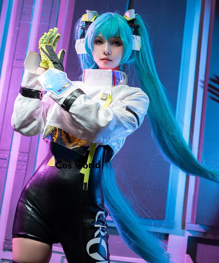2022 Miku Racing Suit Anime Cosplay Kostüm 4