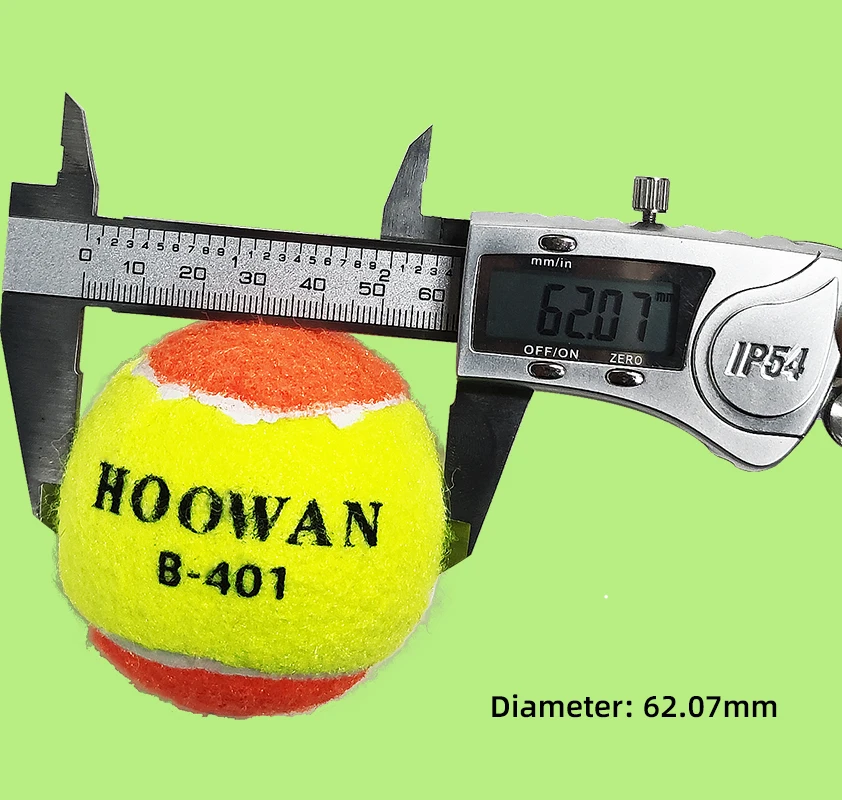 HOOWAN Beach Tennis Ball 1 Unit B-401 Training Ball 50% Pressure Padel Strictly Meet Competition Standards tennis balls